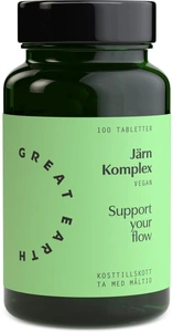 Great Earth Järn Komplex 25 mg 100 tab