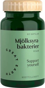 Great Earth Mjölksyrabakterier 60 stk