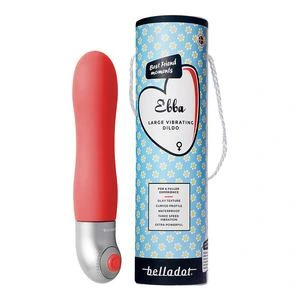 Belladot Ebba Vibrator Dildo - Rød