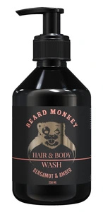Beard Monkey Hair & body Bergamot & Amber 250 ml