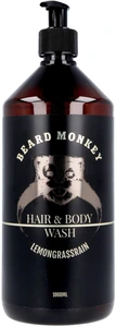 Beard Monkey Hair & Body shampoo 1000 ml