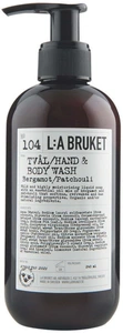 L:a Bruket Hand & Body Wash 104 Bergamot/Patchouli 240 ml