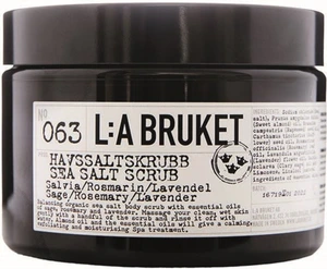 L:a Bruket 063 Sea Salt Scrub Sage/Rosemary/Lavender  420 g