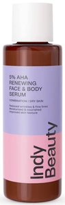 INDY BEAUTY 5% AHA Renewing Face & Body Serum 100 ml