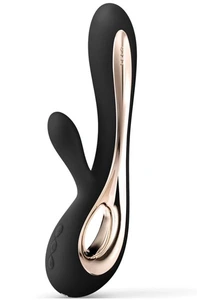 Soraya 2 Black - Oppladbar Dobbelvibrator