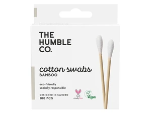 The Humble Co. Cotton Swabs Q-tips, 100 stk.