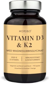 Nordbo Vitamin D3 & K2 90 stk