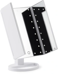 Browgame Cosmetics Tri Folded Lighted Makeup Mirror