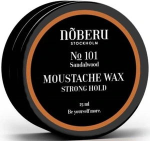 Nõberu of Sweden   Moustache Wax, Strong Hold No 101 Sandalwood 25 ml