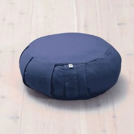 Meditasjonspute Rund Blå
