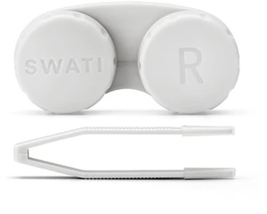 SWATI Cosmetics Lens Case & Tweezers