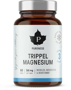 Pureness Trippel Magnesium 60 stk