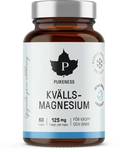 Pureness Kvällmagnesium - 60 kaps 60 stk
