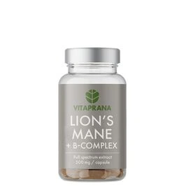 Lions Mane + B complex, 50 kapslar