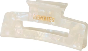 Lenoites Premium Eco-Friendly Hair Claw Pearly White