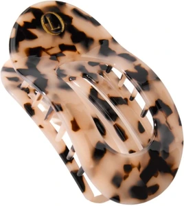 Lenoites Eco-Friendly Flat Hair Clip Nude Leopard