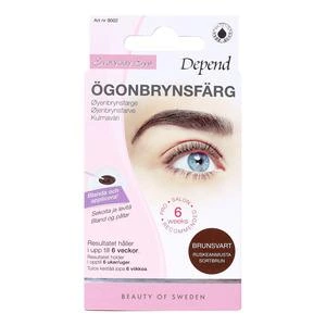 Depend Øyenbrynsfarge, Brun/Sort - 1 stk.