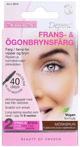 Depend Vippe- & Øyenbrynsfarge - Mørk Brun