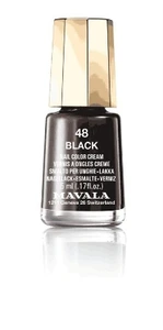 Minilakk Mavala  Black 48