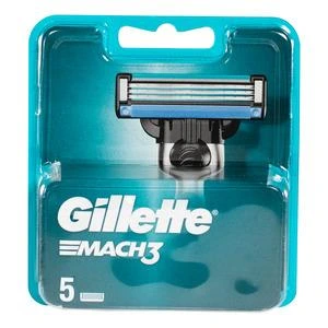 Gillette Mach3 Barberblader - 5 stk.