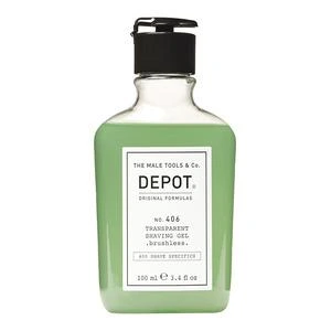 Depot 406 Transparent Shaving Gel - 100 ml.