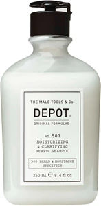 DEPOT MALE TOOLS No. 501 Moisturizing & Clarifying Beard Shampoo  250 ml