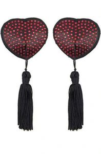 TOYZ4LOVERS Shine Nipples Tassels - Red