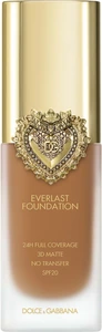 Dolce & Gabbana Flawless Everlast Foundation 24H Full Coverage 3D Matte No Transfer SPF46 27N Medium Deep
