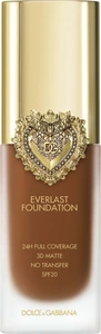 Dolce & Gabbana Flawless Everlast Foundation 24H Full Coverage 3D Matte No Transfer SPF54 35W Deep