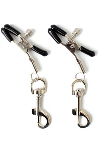 Fetish Addict Nipple Clamp med krok