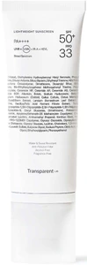 NICHE BEAUTY LAB Transparent Lab Lightweight Sunscreen SPF50+ 100 ml