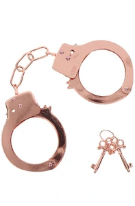 METAL HANDCUFFS - ROSE GOLD