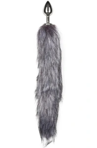 Fox Tail Plug No.6 -Silver