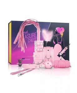 BDSM-sett Secret Pleasure rosa