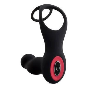 Teazers Cock & Ball Ring Prostate Vibrator with Remote Control - 1 stk.