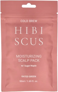 Rated Green Scalp Pack Cold Brew Hibiscus Moisturizing Scalp Pack w/ Sugar Maple 50 ml
