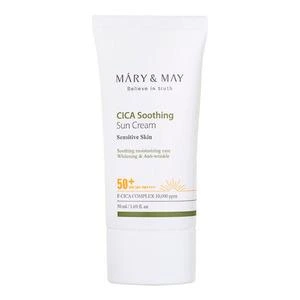 Mary&May CICA Soothing Sun Cream SPF50+ PA++++ - 50 ml.