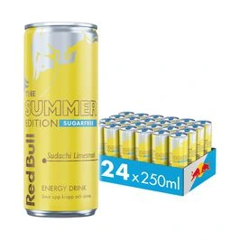 24 x Red Bull Energidryck 250 ml Sudachi Lime 2 kr pant