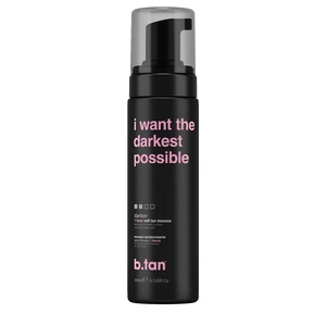 b.tan I Want The Darkest Tan Possible Self Tan Mousse 200 ml