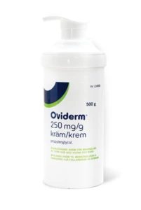 Oviderm krem 250 mg/g