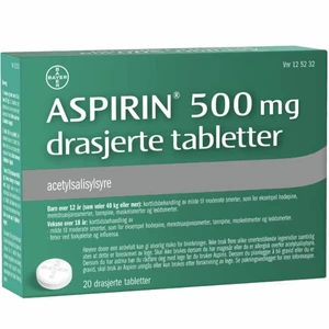 Aspirin tab 500 mg