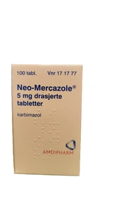Neo-Mercazole tab 5 mg