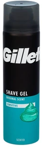 Gillette Original Scent Sensitive Shave Gel 200ml
