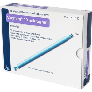 Vagifem vag tab 10 mikrog