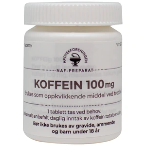 Koffein NAF tab 100 mg