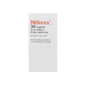 Niferex Dråper 30mg/ml 30 ml