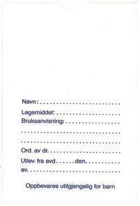 Saranposer nr.3 med tekst 90x140mm 200 stk