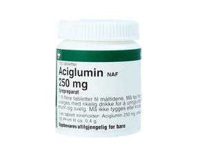 Aciglumin NAF tab 250 mg