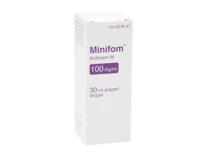 Minifom dråper, emul 100 mg/ml, 30 ml