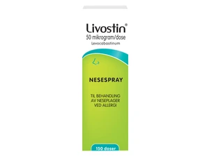 Livostin nesespray susp 50 mikrog/dose